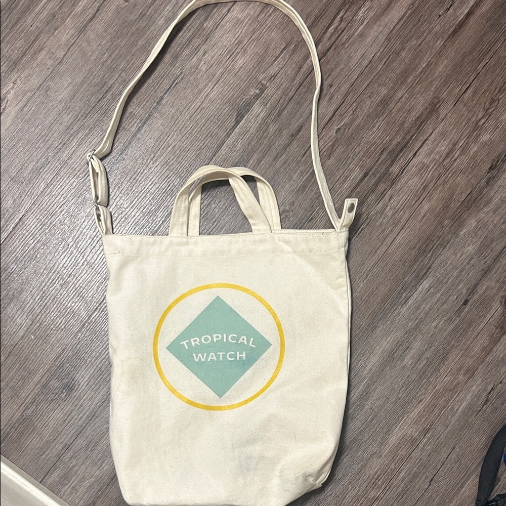 Cream Tote Bag - Picture 2 of 5